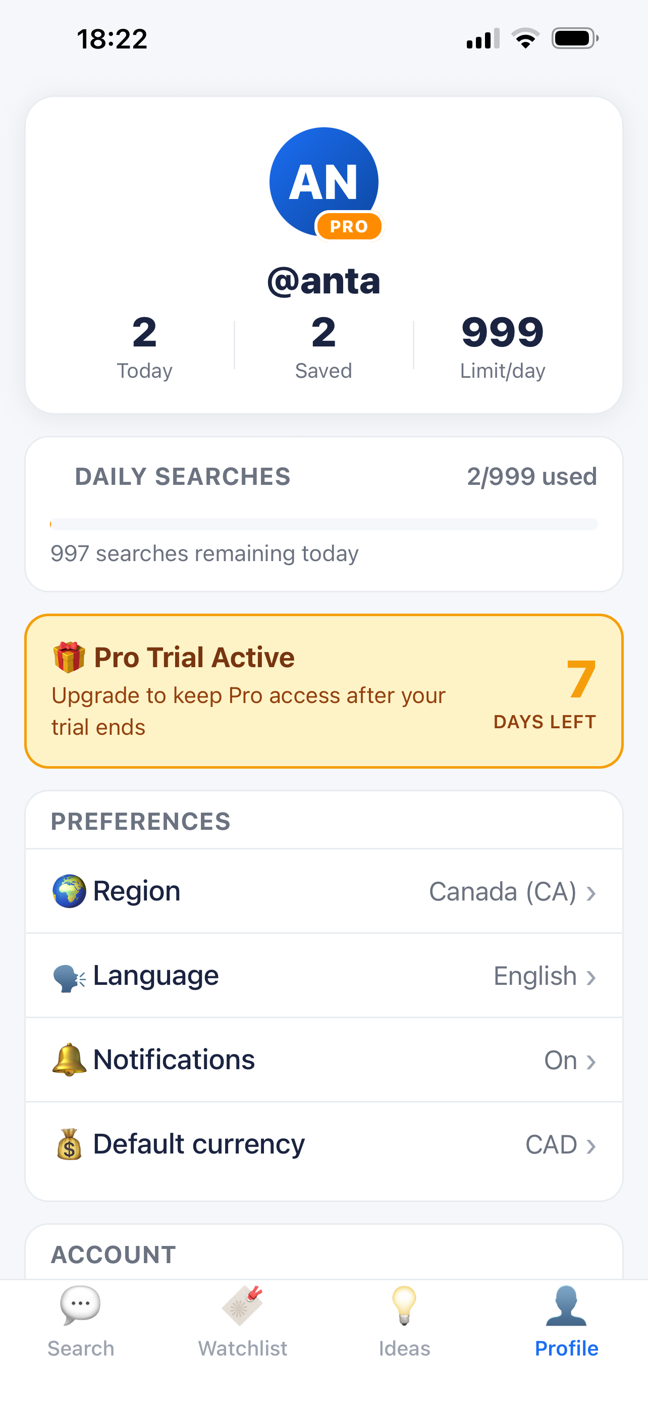 Jakilio profile and subscription